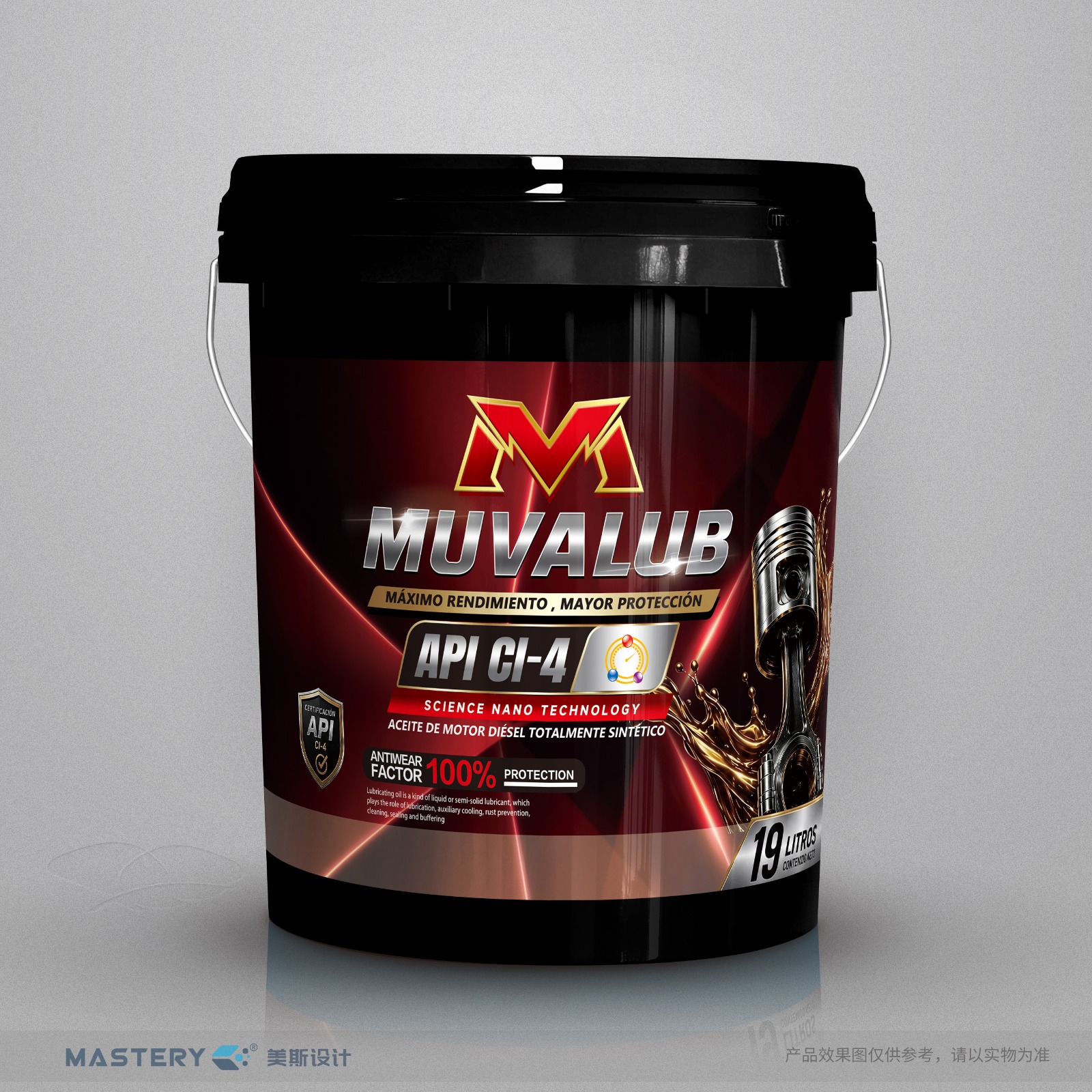 Muvalub 15W-40 API CI-4